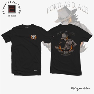 ☺☀☺Anime Shirt - ETQT - One Piece - Portgas D. Ace v2_40