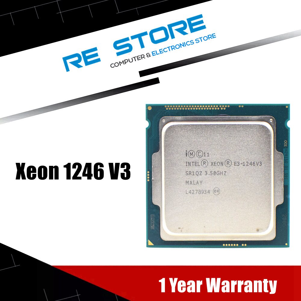 In stock ntel Xeon 1246v3 E3 1246 V3 3.5GHz quad-core แปดเกลียว 84W CPU LGA 1150