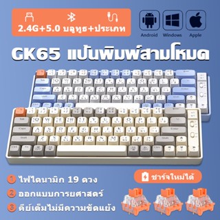 【คีย์บอร์ดไทย】คีย์บอร์ดบลูทูธ คีย์บอร์ดเล่นเกม Bluetooth keyboard,คีย์บอร์ดไร้สาย,เหมาะสำหรับแท็บเล็ต/PC/โทรศัพท์มือถือ