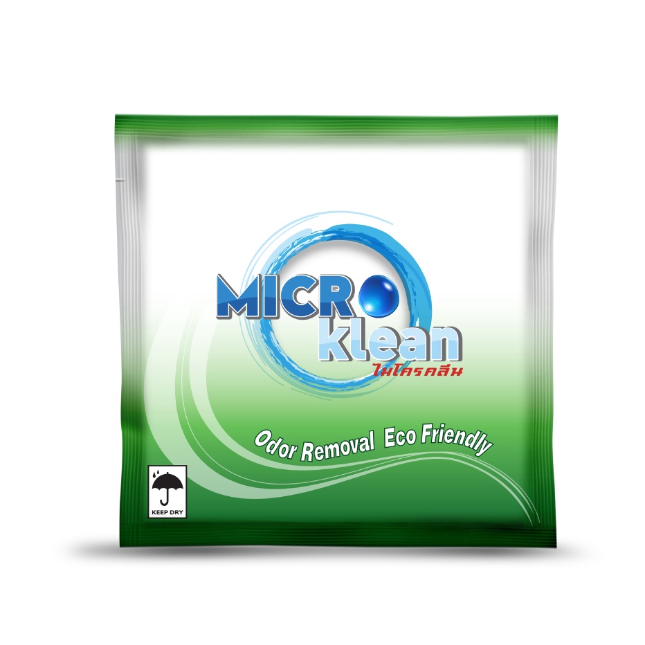 Micro Klean จุลินทรีย์เข้มข้นแก้น้ำเน่าเสีย ลดแก๊สไข่เน่า สลายของเสียและไขมัน ใช้บำบัดน้ำก่อนปล่อยจากโรงงาน