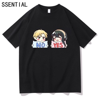 Anya Kamado and Her Pet Tanjiro TShirts Anime Spy X Family T-shirt Summer TShirt Cotton Top Damian Men/women Hip Hop Swe