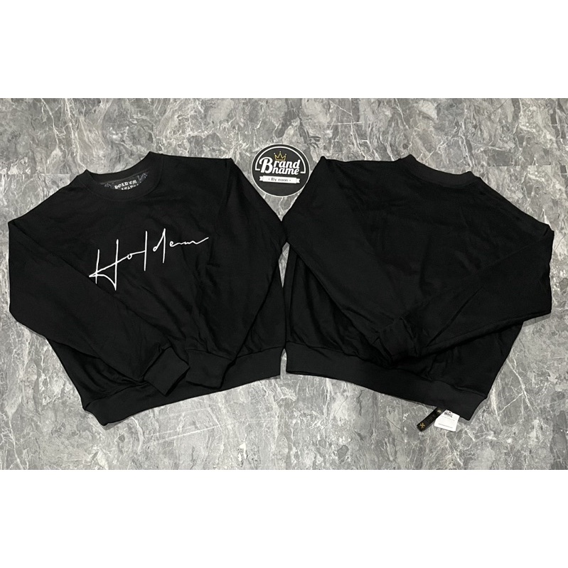 ❌❌SALE❌❌✅พร้อมส่ง ของแท้ล้าน%✅ Hold’em Reversible Black♠️ H8 Casino monogram Sweater