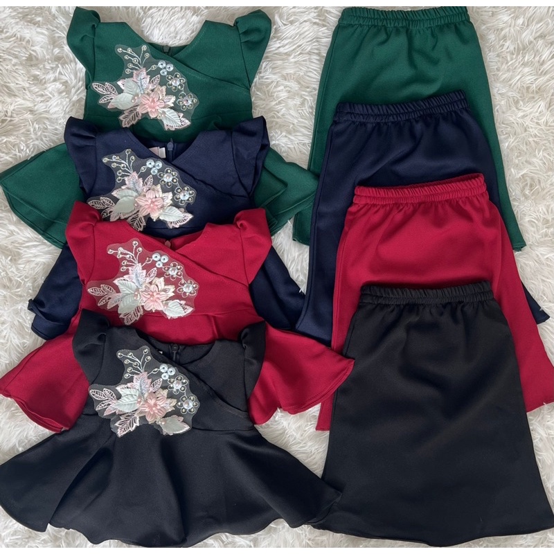 Baju Raya เด็กผู้หญิง Baju Raya Baju Raya 2025 Baju Raya ทารกแรกเกิด Baju ทารกแรกเกิด Baju Raya Buda