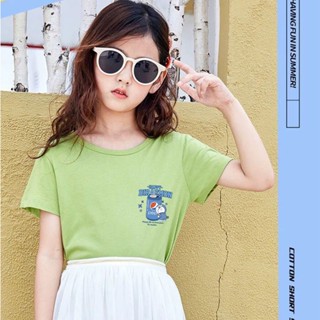 K-2306-SHORT  7สี เสื้อยืดเด็ก เสื้อเด็กแขนสั้นลายน่ารักๆ  เสื้อแขนสั้นลายการ์ตูน