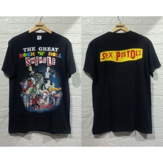 เสื้อยืด Kaos Band SEX PISTOLS Builtup Premium