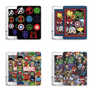 The Avengers เคสไอแพด gen 7 8 9 10 เคส mini 1 2 3 4 5 6 air 3 4 5 case with pen slot pro 10.9 10.2 11 inch Marvel cover