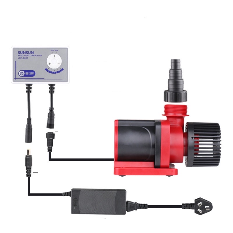 ปั๊มน้ำ SUNSUN DC PUMP JDP-6000 <ปรับกำลังได้> ปั้มน้ำตู้ปลา บ่อปลา ตู้ปลาทะเล