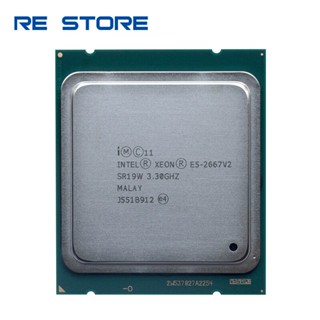 Im1f [สินค้าขายดี] โปรเซสเซอร์ cpu intel xeon e5 2667 v2 3.3GHz 8core 16 เกลียว 25MB sr19w 130w