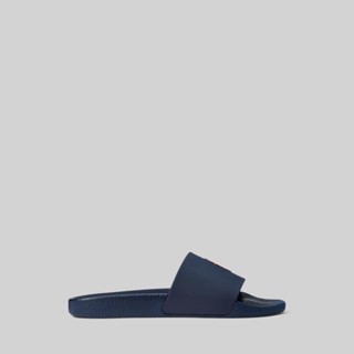 Polo Ralph Lauren SANDALS Signature Pony Slide รองเท้า รุ่น MAPSFTW0B020028 สี 410 NAVY-410