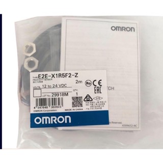 เซ็นเซอร์E2E-X1R5F2-Z. sensor เซ็นเซอร์  จับโลหะ  ชนิดPNP-NC.  3สาย   เส้นผ่าศูนย์กลาง 8 มิล  ไฟเลี้ยง 12-24VDC จาก กทม