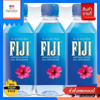 FIJI mineral water น้ำแร่ฟิจิ 500 cc (1 แพ็ค 6 ขวด)FIJI mineral water Fiji mineral water 500 cc (1 pack 6 bottles)