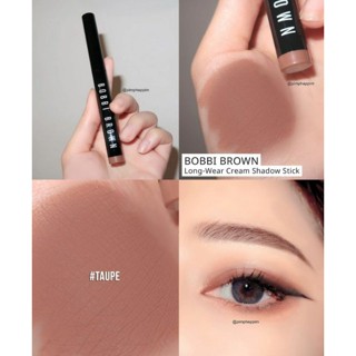 แท้ทั้งร้าน !! BOBBI BROWN LONG-WEAR CREAM SHADOW STICK 0.9 G. #TAUPE