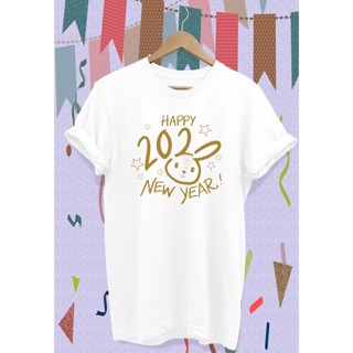 【2023】เสื้อยืดสกรีนลายปีใหม่ 2023 Happy New Year T-Shirt