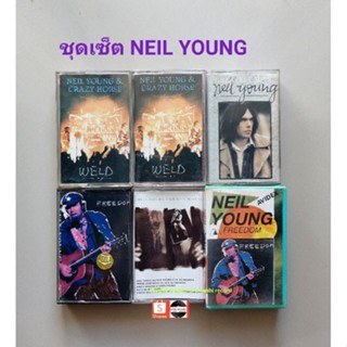 □มือ2 ชุดเซ็ต neil young เทปเพลง□ 6 อัลบั้ม (แนว rock) .