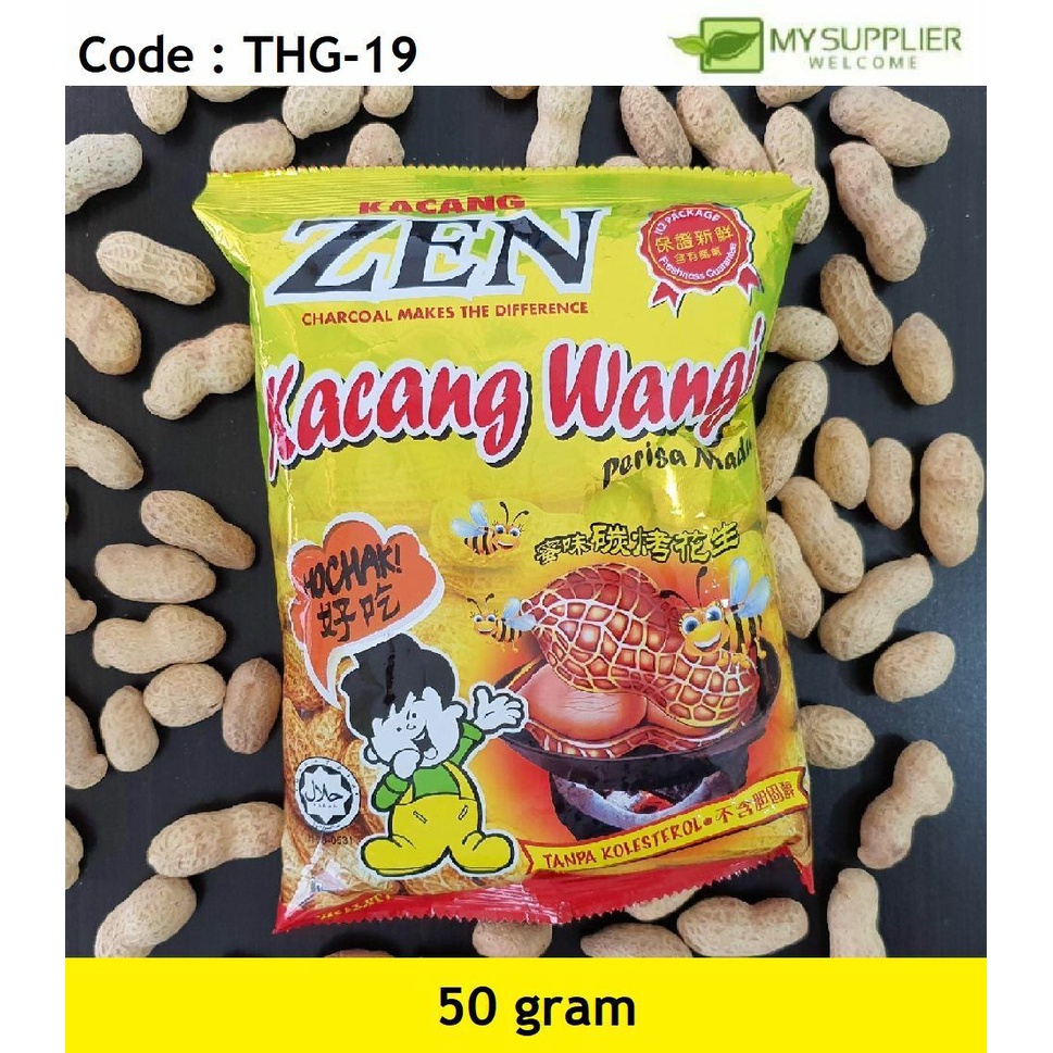 THG-19 50GM 'ZEN' Peanut / Kacang Wangi Perisa Madu