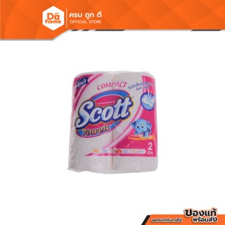 SCOTT Compact Towels กระดาษชำระ (แพ็ค 2 ม้วน) |PAC|