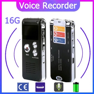 ราคา【เตรียมจัดส่ง】เครื่องอัดเสียง เครื่องบันทึกเสียง ปากกาอัดเสียง ที่อัดเสียง Voice Recorder GH609 16GB