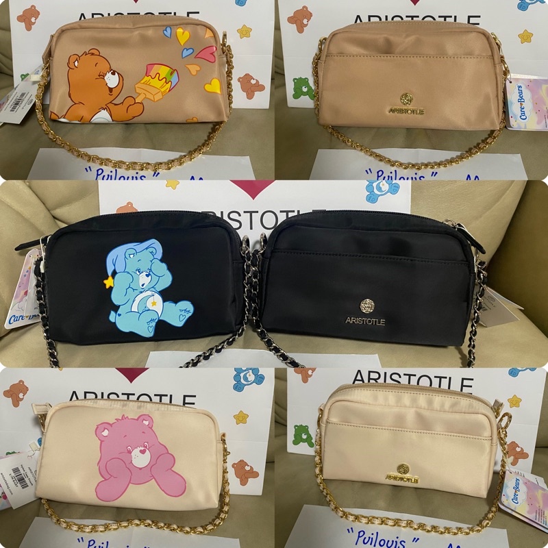 💓พร้อมส่ง💓ผ่อนได้ มีโค้ด 10-15% Aristotle bag : Care bear “Teen Pouch”