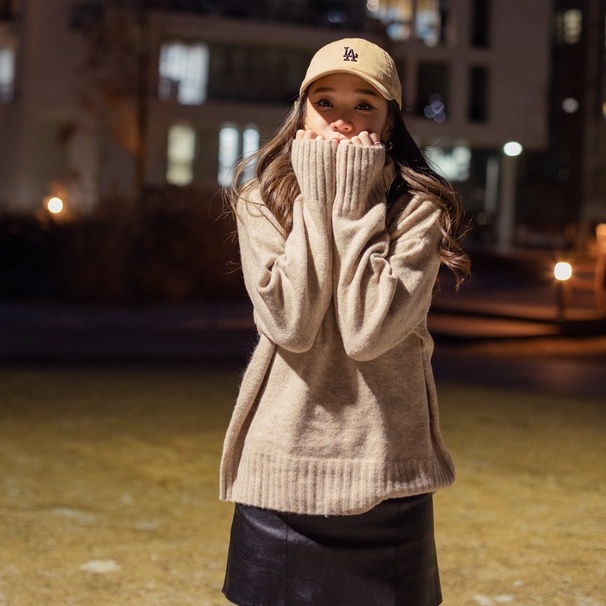 GINGKO sweater  ไหมพรมคอเต่าเนื้อหนา ใส่สบายกันหนาวได้ดีมากค่ะ - รูปที่ 4