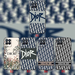 เคสโทรศัพท์มือถือ ซิลิโคนนิ่ม TPU กันกระแทก ลาย Dior สีดํา สําหรับ Realme 10 Pro Plus C2 C11 C15 C17 C21 C21Y C25Y X2 XT