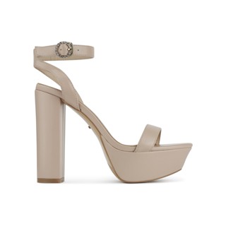 SHU RISING STARS 4.5" DGB ANKLE STRAP WITH CHUNKY HEELS NUDE