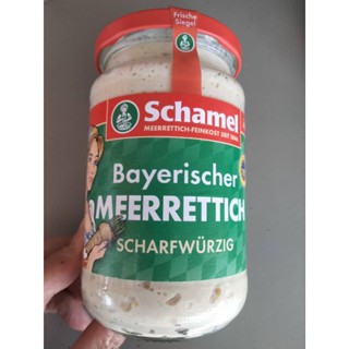 Schamel Bayerischer Meerrettich ซอสจิ้มเนื้อสัตว์ ชาเมล 350 กรัม ราคาพิเศษ