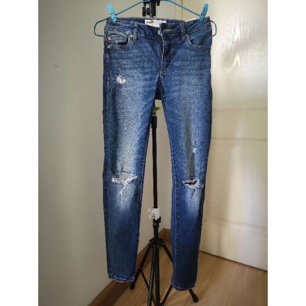 มือสอง - กางเกงยีนส์ Garage ผ้ายืด เอว 26