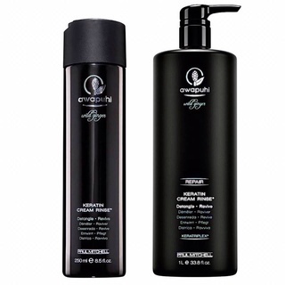 Paul Mitchell Awapuhi Wild Ginger Repair Keratin Cream Rinse 250/1000 ml ครีมนวดผมสำหรับผมแห้งเสีย