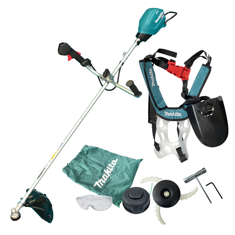 เครื่องตัดหญ้าไร้สาย 40Vmax MAKITA UR002GZ02 ตัดหญ้าสะพายมือจับ BIKE HANDLE / UR003GZ02 ตัดหญ้าสะพาย