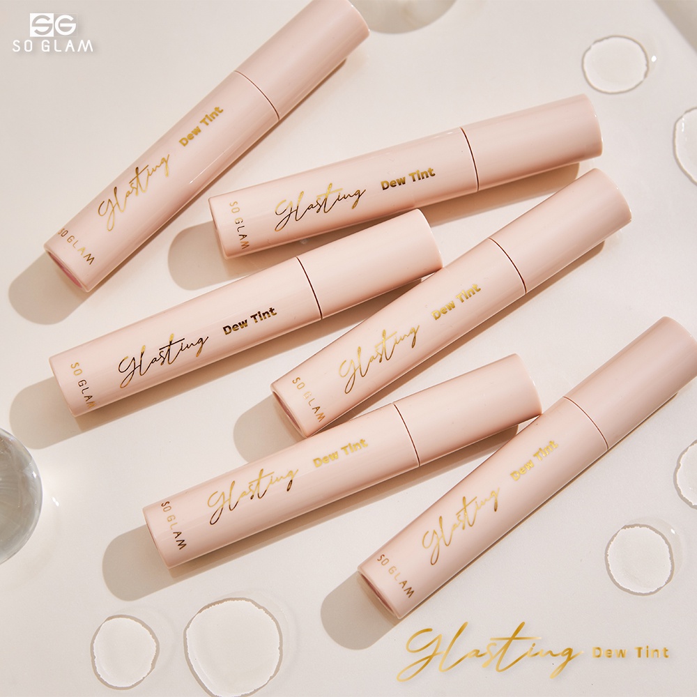 SO GLAM GLASTING DEW TINT 104 RUST COLOR โซ แกลม กลาสติ้ง ดิว ทินท์ ลิปทินท์ฉ่ำอิ่มน้ำ 104 — صورة 3