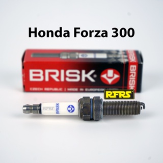 หัวเทียน BRISK PREMIUM RACING แกนเงิน Honda Forza 300 Spark Plug (SY01RC) รองรับทุกน้ำมัน Made in EU