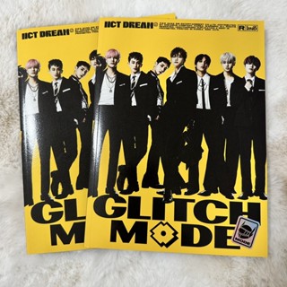 พร้อมส่ง‼️บั้มเปล่า NCT DREAM - GLITCH MODE PHOTOBOOK VER(Scracth/Glitch)