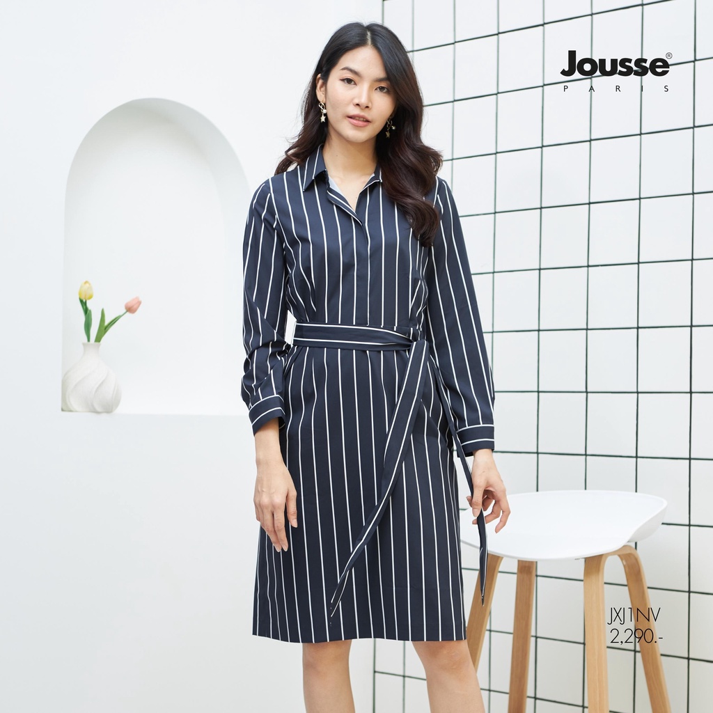 Jousse ชุดเดรส เชิ้ตลายริ้ว | (JXJ1NV)