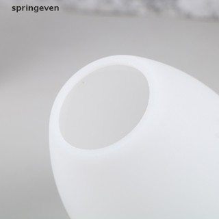 [springeven] ใหม่ ฝาครอบโคมไฟ พลาสติก สีขาว 1 ชิ้น