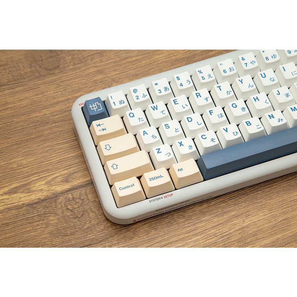 GMK Soyamilk keycaps OEM  profile Dye-Sublimation PBT keycap 138keys