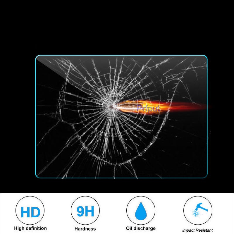 7" 8" 9" 10" Universal Tempered Glass Screen Protector Film For Tablet Ereader Ebook Car Gps Navigat