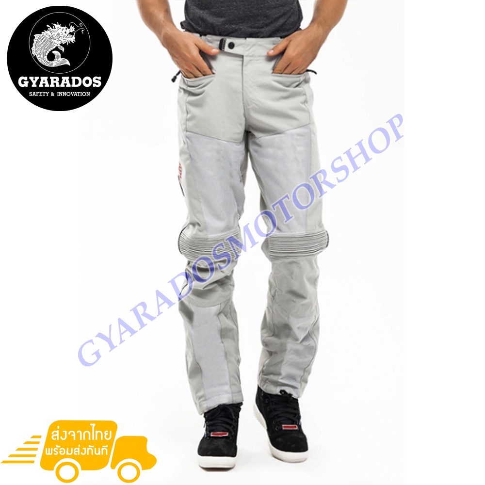กางเกงขี่มอเตอร์ไซค์  กางเกงการ์ด DUHAN DK-016 มีกระเป๋าหน้า 2 ช่องมาพร้อมการ์ดเข่า 2 จุด มีไซส์ XL