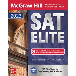 หนังสือภาษาอังกฤษ McGraw Hill SAT Elite 2023