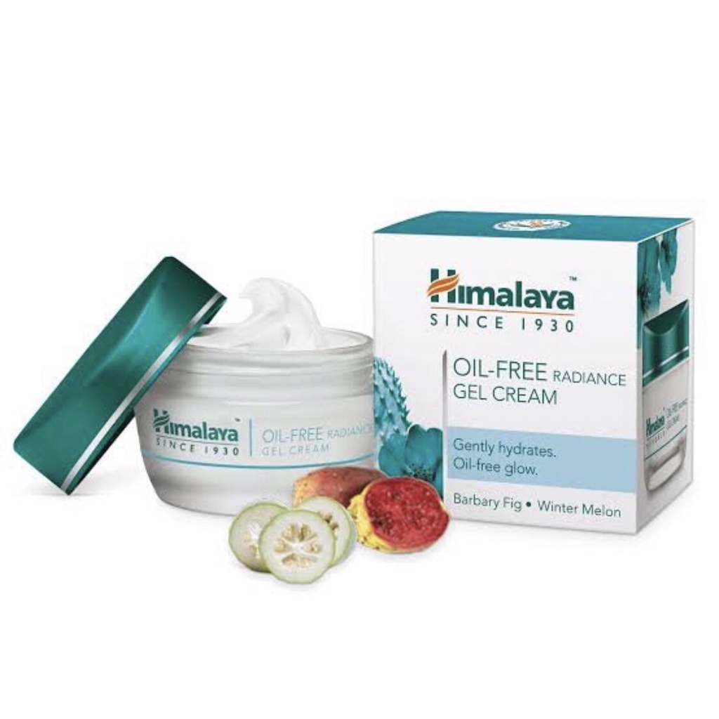 Himalaya oil free radiance gel cream 50 g สำหรับผิวหน้ามัน