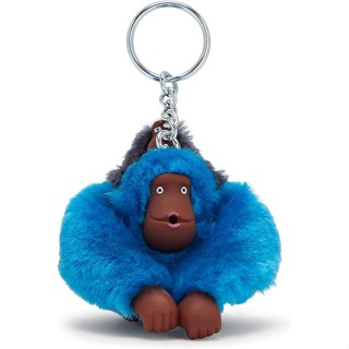 พวงกุญแจKipling Mom and Baby Sven Monkey Keychain Azure Sky