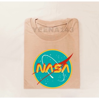 NASA (สีเขียว) ยูนิเซ็กซ์ สุนทรียศาสตร์ แถลงการณ์ TSHIRT TEES @2m_49