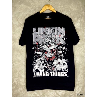 Linkinparkเสื้อยืดสีดำสกรีนลายFC125