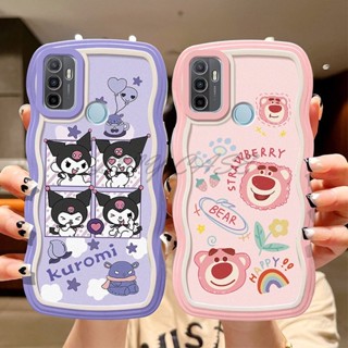 Lwy เคสโทรศัพท์มือถือแบบนิ่ม ลายหมีสตรอเบอร์รี่ คุโรมิ สําหรับ vivo Y12s Y12a Y20i Y20 Y20s Y19 Y17 Y15 Y12 Y11 V9 Youth Y85 Y91c Y1s Y76s Y76 S1 X21