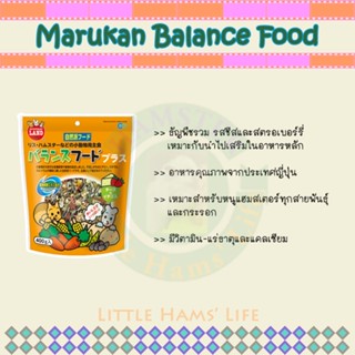 ธัญพืชรวม อาหารสำหรับหนูแฮมสเตอร์ และกระรอก Marukan Balance food