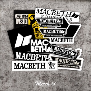 สติกเกอร์แบรนด์ Macbeth distro