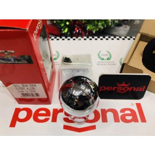 หัวเกียร์ Personal Italy แท้ อิตาลี่ อะลูมิเนียม Ball gear knob glossy allum Shiftknob เพอร์โซนอล