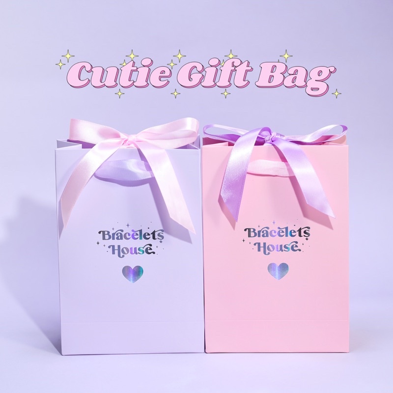 Braceletshouse Cutie gift bag ถุงสำหรับใส่ของขวัญ รุ่นใหม่ !