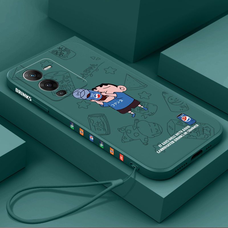 เคส Vivo V25 Pro Vivo V25Pro tpu ซิลิโคนเหลว ฝาครอบป้องกัน การ์ตูน ขอบเต็ม เคสนิ่ม