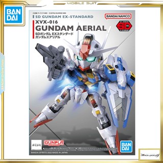 Bandai SD Gundam EX STANDARD ชุดกันดั้มมือถือ: The Witch from Mercury AERIAL ของเล่น ของขวัญ BAS63994