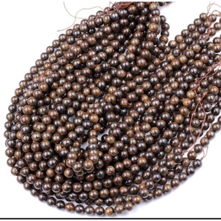 1 Strand Natural Bronzite Beads 6mm 8mm 10mm Round Stone 15.5 “ Long Gemstones for Bracelets Jewelry Making Necklace